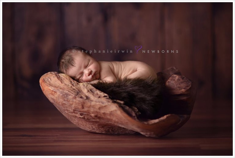 newborn photography Markham of 7 day old baby Gabriel