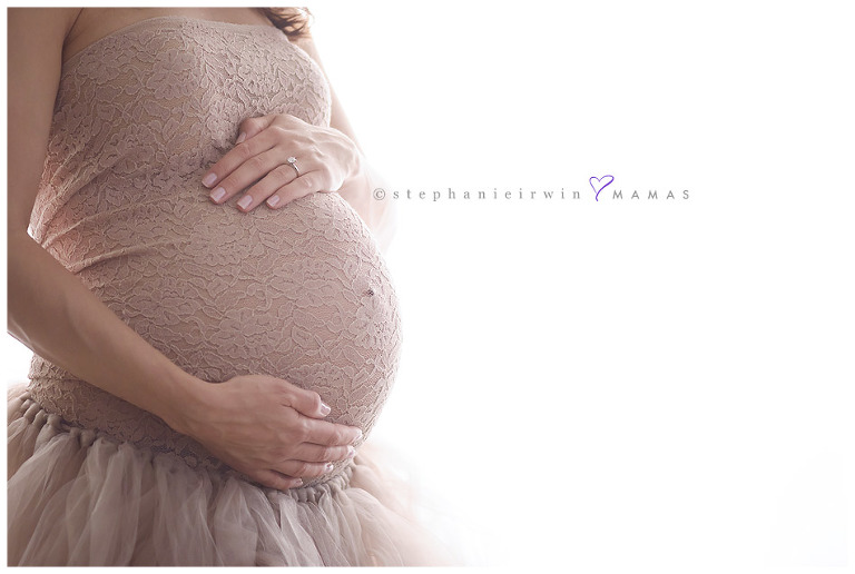 indoor maternity session in Markham Ontario