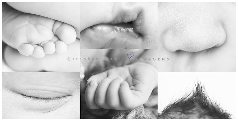 newborn detail images in Richmond Hill ON